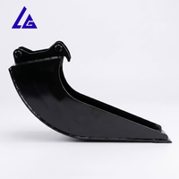 Bêche de tranchage étroite pour excavatrice 1,5T-7T, bêche de tranchage utilitaire Q355B avec lame de coupe remplaçable, prix usine CE