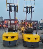 Prix promotionnel Chariot élévateur à fourche à moteur thermique Komatsu 3000 kg avec déplacement latéral pour chantier et entrepôt