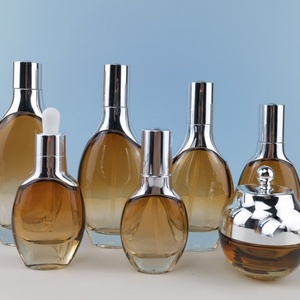 Botellas de Vidrio de Lujo de Alta Calidad para Suero, 1 oz 2 oz, Capacidad de 50 ml, con Tapa de Rosca y Bomba Dosificadora para Crema Facial para el Cuidado de la Piel - Product Image 3