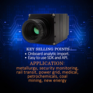 מצלמה תרמית אינפרא אדום עם מיקוד חשמלי לשילוב בתנור ותנור - Product Image 6