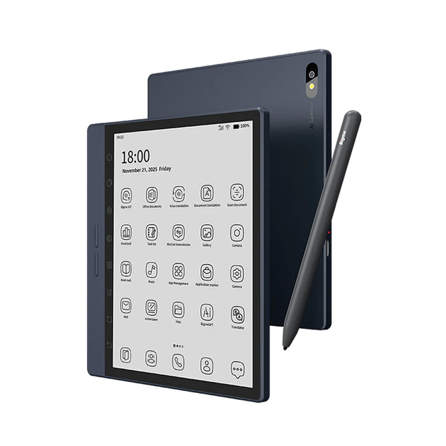 Bigme B7 PRO Black and White Epaper Reader Eink Tablet with Stylus and Case and 4G Connection