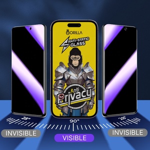 Protector de Pantalla de Vidrio Templado <span class=keywords><strong>Gorilla</strong></span> King Kong ESD, Antiestático y Anti-Espía, Alta Transparencia, Resistente al Agua y Anti-Huellas - Product Image 3