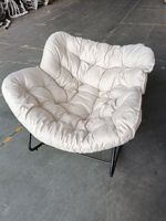 Chaise à bascule Papasan moderne pour salon intérieur/extérieur, confortable et relaxante, en promotion