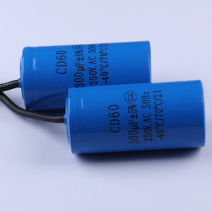 Condensador de arranque Cd60 300uf 250V CA para motores eléctricos y compresores de aire - Product Image 3
