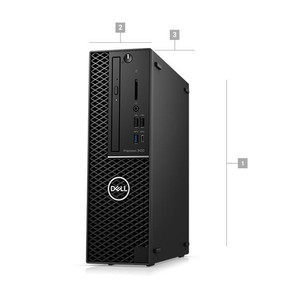 Para estación de trabajo T3430 Intel Core I3-8100 16GB RAM 256GB SSD + 500GB SATA para Dells - Product Image 2