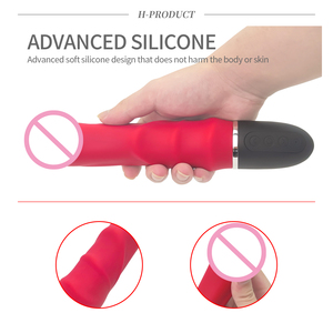 Toptan özelleştirme yetişkin cinsel ürünler masaj değnek G Spot yapay penis vibratör seks oyuncakları kadınlar için çiftin seks oyuncakları - Product Image 3