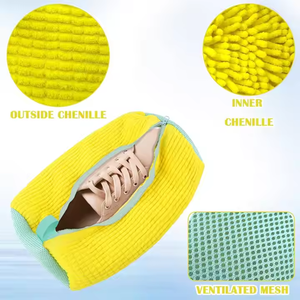 Chất Lượng Cao Tái Sử Dụng Giày Túi Giặt Biểu Tượng Tùy Chỉnh Bán Buôn Giá Rẻ Polyester Dây Kéo Cho Máy Giặt Cho Giày Giặt - Product Image 4