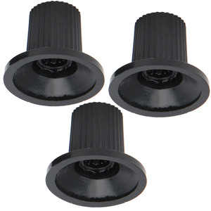 3 cái nút điều khiển guitar điện mũ phù thủy bằng nhựa để điều chỉnh âm lượng trang trí - Product Image 3