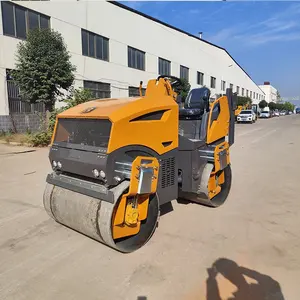 Construction Machinery Walk Behind Compactor 1ton 2ton 3ton 4ton 5ton New Pavement Machinery Vibration Ride On Mini Road Roller