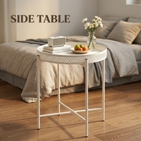 Table basse pliable en bois écologique moderne pour salon et chambre à coucher, design à un seul niveau