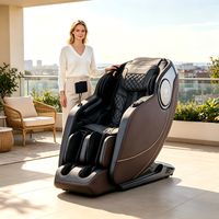Fauteuil de massage électrique avec chauffage corporel complet et thérapie par chaleur profonde, style classique et stable, soulagement du stress