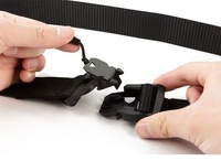 Ceinture tactique multifonctionnelle pour homme, boucle en alliage œil de serpent, ceinture en toile, ceinture d'entraînement, pièces de sac spéciales, accessoires