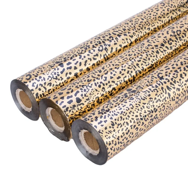 Leopard Print Hot Stamping Foil for Garments