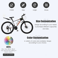 Vélo de montagne de haute qualité pour adultes, 21 vitesses, prix abordable, VTT de descente, Bicicleta, avec porte-bouteille d'eau pour hommes, cyclisme