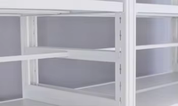 Suministro directo de fábrica Estantería de acero moderna 5-10 años de garantía Librería Equipo Biblioteca