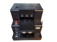 Printer UV DTF Flatbed A4/A3 dengan Print Head XP600 L805 Mesin Cetak UV Silinder Baru Garansi 1 Tahun