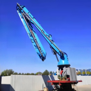 Braccio <span class=keywords><strong>Distributore</strong></span> di Calcestruzzo Idraulico Autopropulso JIUHE da 24m, 28m, 33m, 36m per Edilizia - Fornitura Diretta dalla Fabbrica - Product Image 4