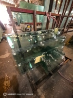 6mm 8mm 10mm verre flotté trempé Low-E pour murs rideaux d'hôtel capacité de charge 100KG 75 haute température 70MPa force 5 + ans