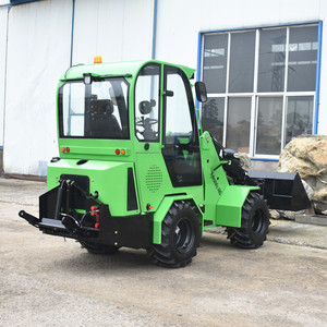 1.5 Ton di trasmissione idraulica 4 ruote motrici Mini Farm trattore piccolo Front-End gommata di dimensioni compatte con prezzo confortevole - Product Image 1