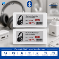 Étiquettes électroniques LEEKA ESL, fabricant d'étiquettes électroniques, Ble 5.0, étiquettes de prix numériques à encre électronique, système Cloud Epaper, étiquette de rayon électronique pour supermarché