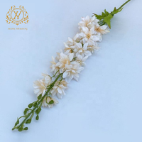 Guirlande florale artificielle en tissu de soie de 110 cm, pour décoration de plafond, idéale pour les salles de mariage et les zones d'accueil