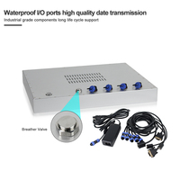 Panel PC Industrial de 15 Pulgadas, Resistente al Agua IP66/IP69K, 6.ª Generación Core I5-6200U, Doble Núcleo, DDR4, MSATA, PC Industrial Integrado