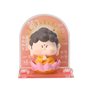 Figura de Buda Miniatura Estilo Budista Yu Mo Craft W1188 19, Linda Decoración Hecha a Mano para el Hogar, Oficina o Escritorio, Regalo de Cumpleaños - Product Image 4