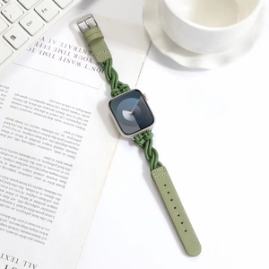 <span class=keywords><strong>Bracelet</strong></span> de remplacement en <span class=keywords><strong>cuir</strong></span> véritable de haute qualité pour <span class=keywords><strong>Apple</strong></span> <span class=keywords><strong>Watch</strong></span> Band 8/7/6/5/4/3/2 - Product Image 6