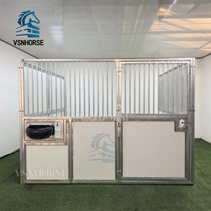 VSNHORSE Tragbarer Temporärer Pferdestall Modulares Paneel-Unterstand für Outdoor-Reitsportveranstaltungen - Product Image 2