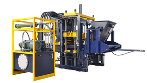 Machines de fabrication de briques de ciment de cendres volantes creuses de Qt10-15 commerciale - Product Image 3