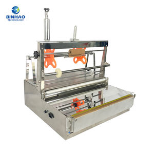 包装および印刷業界のボックスパッキング用のティアテープ付きACW-88T半自動BOPPフィルム包装機 - Product Image 3