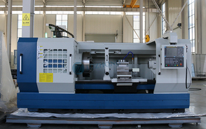 Tour CNC de haute précision, tour CNC à banc intégré de 755 mm, tour CNC pour filetage de tuyaux QK1327 avec alésage de broche de 280 mm - Product Image 6