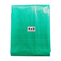 Haute qualité HDPE bâche couverture usine origine PE bâche tissu rouleau Orange feuille Durable Uae bâche produits