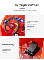 Machine de jeu de course automobile à pièces pour enfants, vente chaude, jeu de simulation de vitesse de course automobile