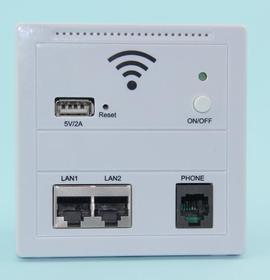 High Quality Wireless Hotel Inwall Ap/Wifi in Wall Access Point AP Router
