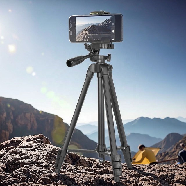 Portable Phone Tripod & Selfie Stick Tripod&light Stand, All in One Tripod for All Phones Cameras RING LIGHT Tripods