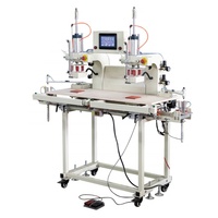 Nouvelle presse à chaud automatique pneumatique à double station à plat multicolore pour vêtements, tapis de souris, étiquettes de lavage, étiquettes de col
