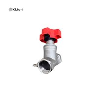 Válvula de Control de Equilibrio Estático Manual de Acero Inoxidable 304 KLION con Bloqueo Digital, Certificación ISO OEM DN15-DN50 para Tuberías de Agua Caliente y Aire
