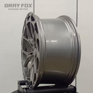 Ruedas Forjadas GRAYFOX Personalizadas en Color Gris Metálico de 18 19 20 21 22 Pulgadas 5x120 5x112 5x114.3 para Audi A5/S5 <span class=keywords><strong>Chevrolet</strong></span> <span class=keywords><strong>Camaro</strong></span> Lexus IS/<span class=keywords><strong>RC</strong></span> F - Product Image 2