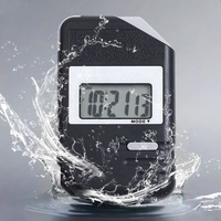 Chronomètre numérique électronique portable en plastique, petit, pour la course, avec logo personnalisé, prix abordable, original, facile à transporter, idéal comme cadeau