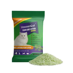 Pet Cleaning Grooming Products Of Green Tea Cat Litter For Tofu Cat Litter