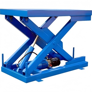 Elevador de Tijera de Alta Calidad de 1 Tonelada, 1.5 Toneladas, 2 Toneladas, 3 Toneladas, Elevador de Almacén Residencial, Elevador de Tijera Hidráulico Eléctrico de Alta Gama en Venta - Product Image 1