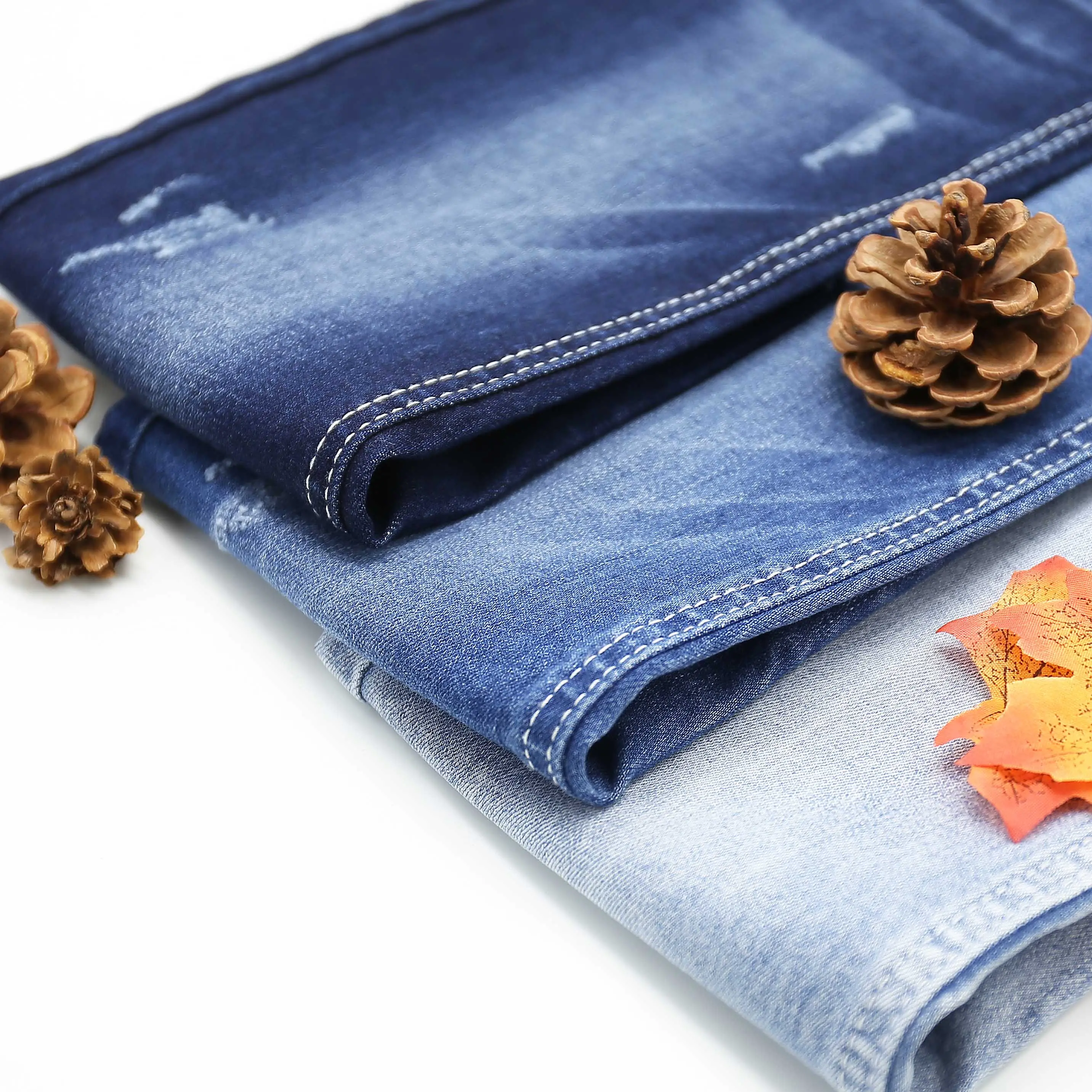 Zhonghui haute qualité denim jeans denim tissu extensible jeans coton tissu