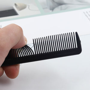 Thân Thiện Với Môi Trường Tùy Chỉnh Logo ABS Chỉ Đuôi Lược Chống Tĩnh Điện Và Chịu Nhiệt Dệt Lược Salon Tóc Tách Lược - Product Image 3