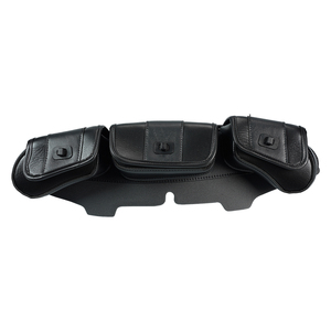 Sac de guidon de <span class=keywords><strong>moto</strong></span> avec 3 pochettes, compatible avec Harley Electra Glide Street Glide Ultra Classic 1996 et modèles ultérieurs - Product Image 3