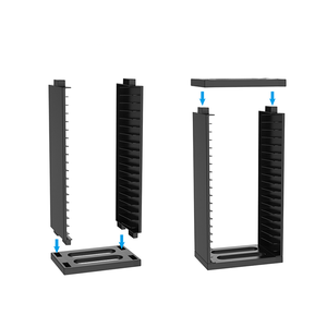SYYTECH – support de stockage Vertical multi-fonctionnel 18 en 1 pour carte de disque <span class=keywords><strong>CD</strong></span> de jeu pour PS4 Slim Pro <span class=keywords><strong>PlayStation</strong></span> <span class=keywords><strong>4</strong></span> accessoires de jeu - Product Image 2