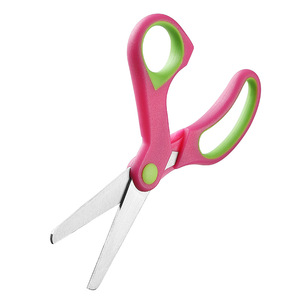 <b>Kitchen</b> Stainless Steel <b>Scissors</b> 5.5 Inch Straight Head Multi Functional For Home Use Pink - Product Image 2