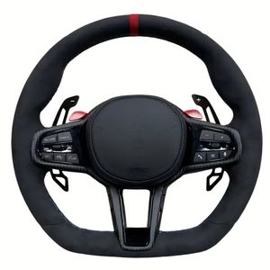 Volante de Fibra de Carbono para BMW E70 E71 E72 316i 320i 328i F30 F20 F21 F22 F30 F31 F32 F33 F34 X3 X4 X5 X6 <span class=keywords><strong>520</strong></span> 525 530 - Product Image 5