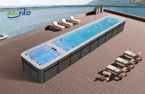 ขา<span class=keywords><strong>ย</strong></span>ส่ง 12 เมตรของเหลวอะคริลิคหรูหรากลางแจ้งครอบครัวขนาดใหญ่ใช้กีฬากลางแจ้ง<span class=keywords><strong>ว่า</strong></span><span class=keywords><strong>ย</strong></span>น้ําสปาสระว่ายน้ําไม่มีที่สิ้นสุดสระว่ายน้ําสปาสระว่ายน้ํา - Product Image 2