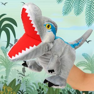Juego <span class=keywords><strong>de</strong></span> rol <span class=keywords><strong>de</strong></span> boca móvil abierta para contar cuentos, enseñanza, teatro <span class=keywords><strong>de</strong></span> marionetas, <span class=keywords><strong>Velociraptor</strong></span> <span class=keywords><strong>de</strong></span> <span class=keywords><strong>peluche</strong></span>, marioneta <span class=keywords><strong>de</strong></span> mano, regalos <span class=keywords><strong>de</strong></span> cumpleaños, blanco - Product Image 2